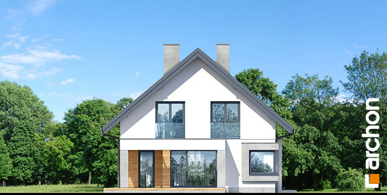 Проект дома Дом в изопируме 7 (Г2) - 4 С мансардным этажом дома в Киеве