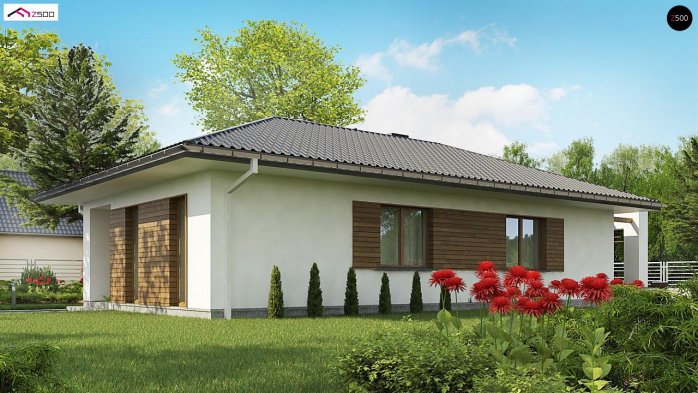 Проект дома U355 - 5 Одноэтажные дома в Киеве