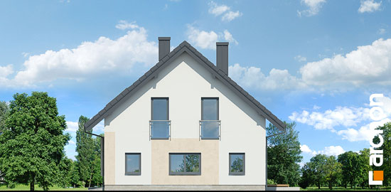 Проект дома Дом в изопируме 3 - 4 С мансардным этажом дома в Киеве