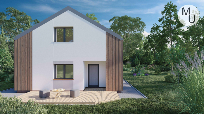 Проект дома DBMU Гаральд - 2 Двухэтажные дома в Киеве