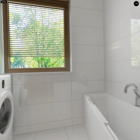 Проект дома Ux105 B - 14 Одноэтажные дома в Киеве