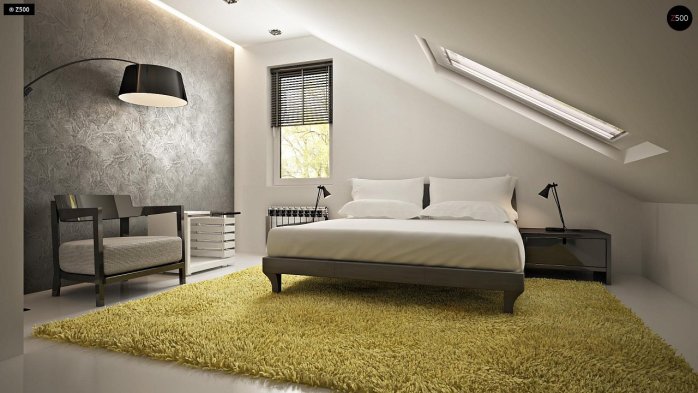 Проект дома U119 - 16 С мансардным этажом дома в Киеве