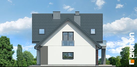 Проект дома Дом в фаворитках 2 - 4 С мансардным этажом дома в Киеве