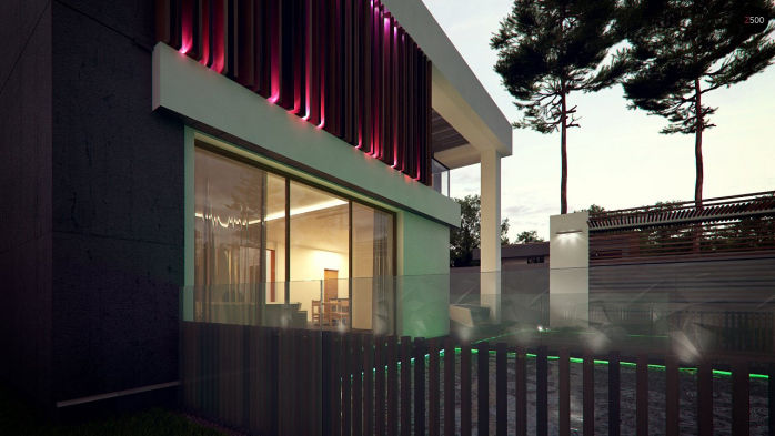 Проект дома Ux124 - 6 Двухэтажные дома в Киеве