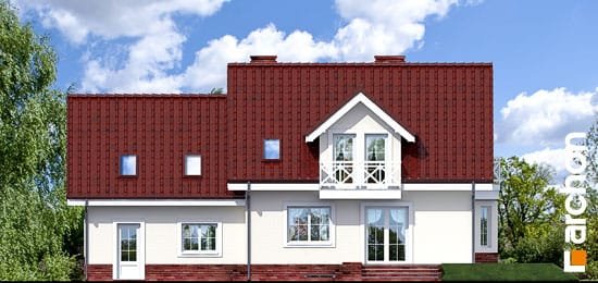 Проект дома Дом в рододендронах 6 (Г2П) вер.2 - 6 С мансардным этажом дома в Киеве