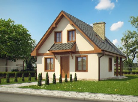 Проект дома U30 L bl