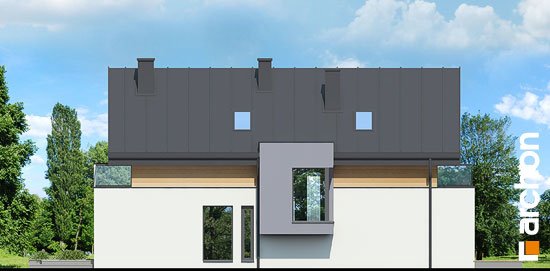 Проект дома Дом в морингах вер.2 - 4 С мансардным этажом дома в Киеве