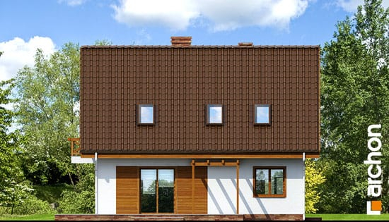 Проект дома Дом в примулах (П) вер.2 - 6 С мансардным этажом дома в Киеве