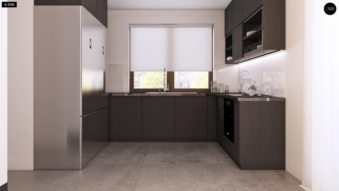 Проект дома U252 - 9 Одноэтажные дома в Киеве