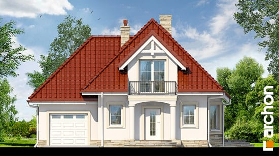 Проект дома Дом в винограде 3 вер.2 - 3 С мансардным этажом дома в Киеве