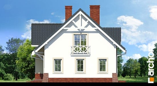 Проект дома Дом в горошке 4 вер.2 - 4 С мансардным этажом дома в Киеве