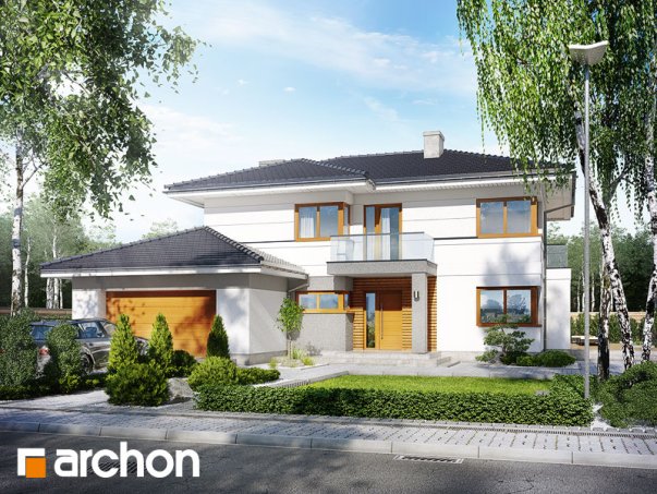 Проект дома Вилла Оливия - 2 Двухэтажные дома в Киеве