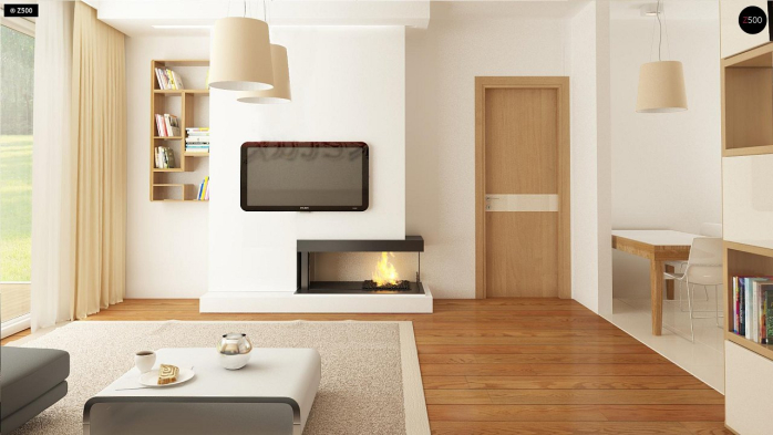 Проект дома U87 - 8 Одноэтажные дома в Киеве