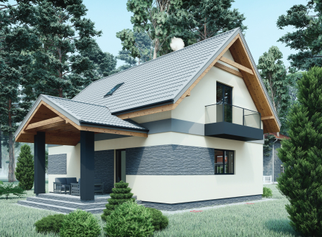 Проєкт будинку DBT 286