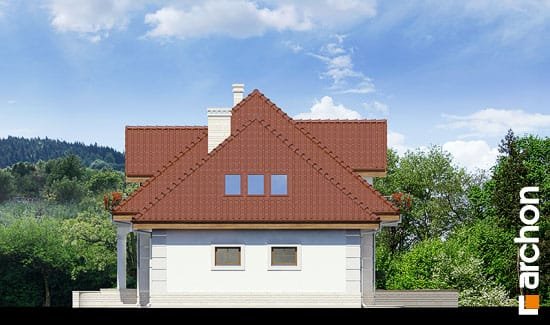 Проект дома Дом в нектаринах 2 (П) вер.2 - 4 С мансардным этажом дома в Киеве