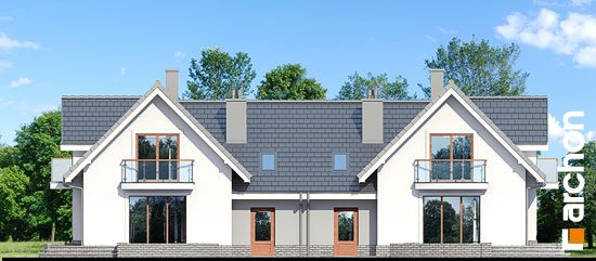 Проект дома Дом в антоновке (Р2) - 6 С мансардным этажом дома в Киеве