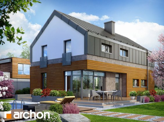 Проект дома Дом под ивой