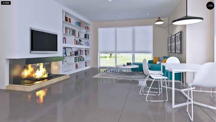 Проект дома U92 - 6 С мансардным этажом дома в Киеве