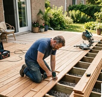 Терраса своими руками: проектирование, материалы, монтаж и обустройство