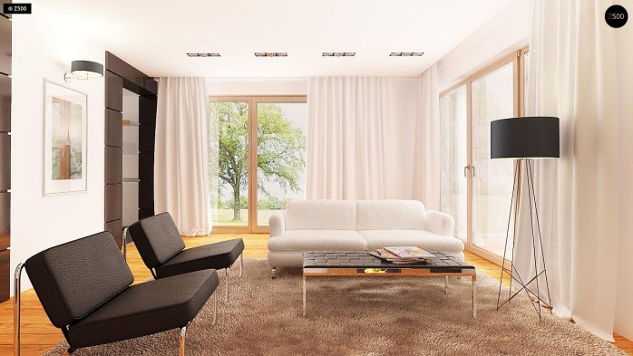 Проект дома U219 - 6 С мансардным этажом дома в Киеве