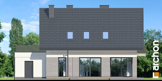 Проект дома Дом в иссопах - 6 С мансардным этажом дома в Киеве