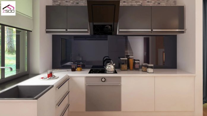 Проєкт будинку U372 v2 - Двоповерхові дома у Києві