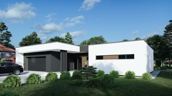 Проєкт будинку DBT 431 - Одноповерхові дома у Києві