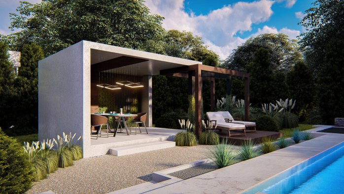 Проект дома Ua3 - 3 Одноэтажные дома в Киеве