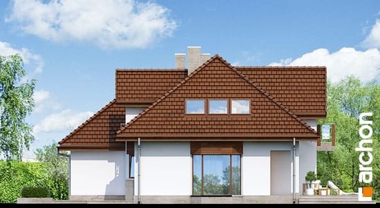 Проект дома Дом в калатеях 2 (П) вер.2 - 4 С мансардным этажом дома в Киеве