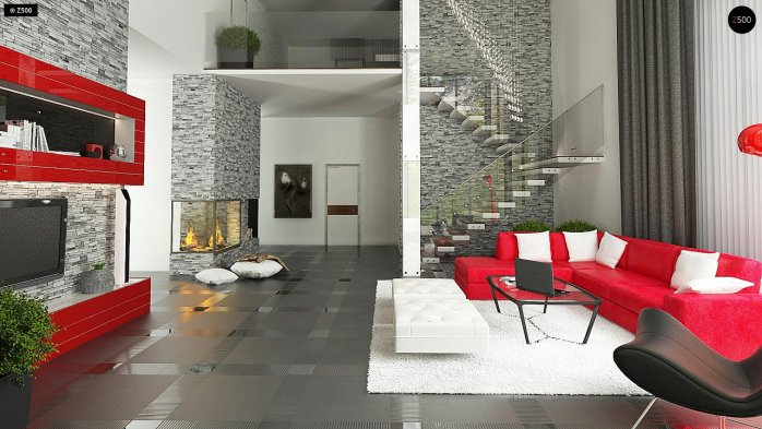 Проект дома Ux108 - 20 Двухэтажные дома в Киеве