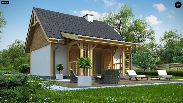 Проект дома U352 - 7 Одноэтажные дома в Киеве