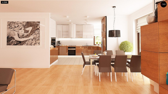 Проект дома U281 - 8 Одноэтажные дома в Киеве