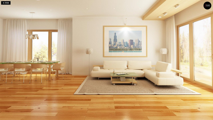 Проект дома U158 - 5 Одноэтажные дома в Киеве