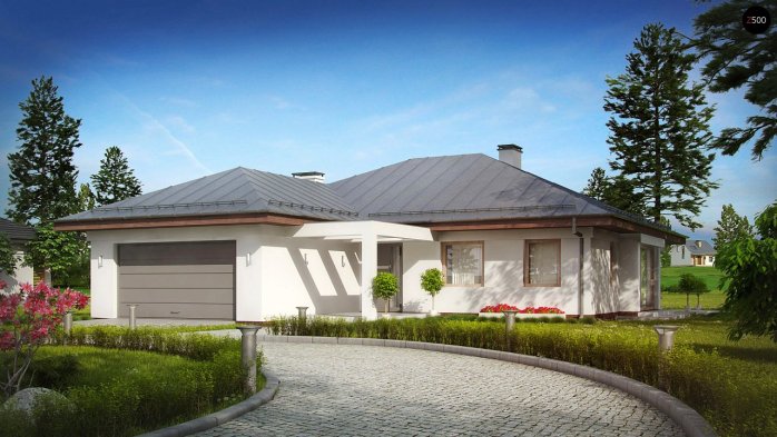 Проект дома U207 - 2 Одноэтажные дома в Киеве