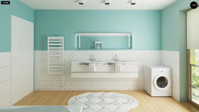 Проект дома U38 - 10 С мансардным этажом дома в Киеве