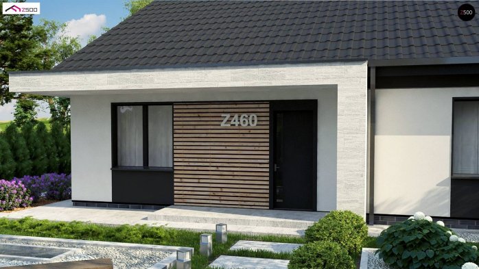 Проект дома U460 - 6 Одноэтажные дома в Киеве