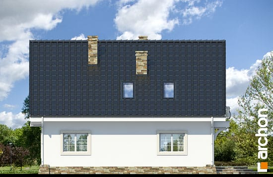 Проект дома Дом в люцерне 2 вер.2 - 6 С мансардным этажом дома в Киеве