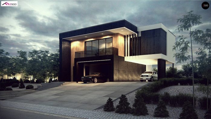 Проект дома Ux204 - 2 Двухэтажные дома в Киеве