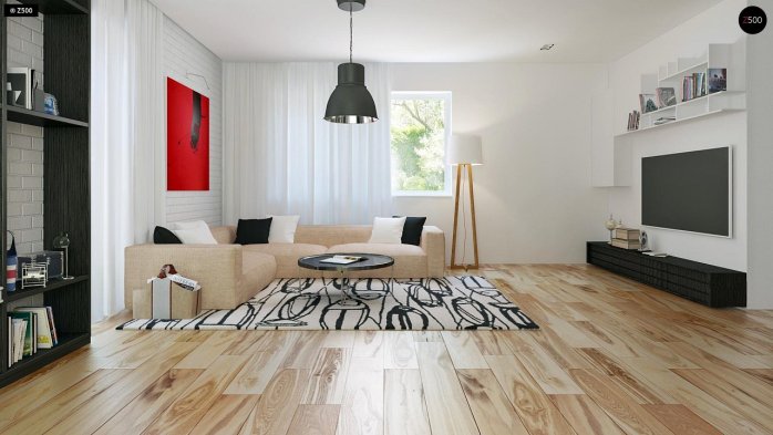 Проект дома U89 - 4 С мансардным этажом дома в Киеве