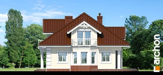 Проект дома Дом в эхинацеях 2 вер.2 - 4 С мансардным этажом дома в Киеве