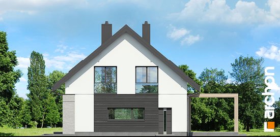 Проект дома Дом в гвоздиках (Г2) - 4 С мансардным этажом дома в Киеве