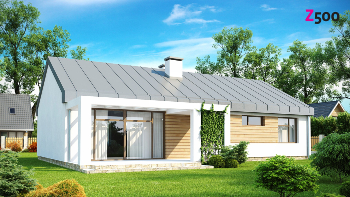 Проект дома Ux17 - 5 Одноэтажные дома в Киеве