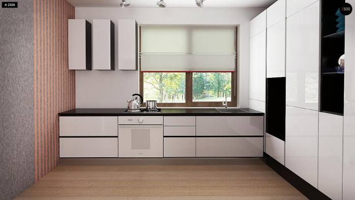 Проект дома U263 + - 8 С мансардным этажом дома в Киеве