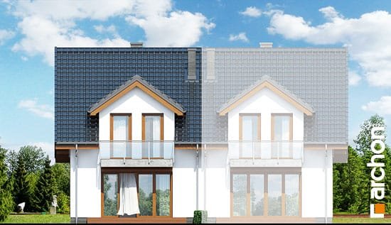 Проект дома Дом под гинко (ГБСМ) - 6 С мансардным этажом дома в Киеве