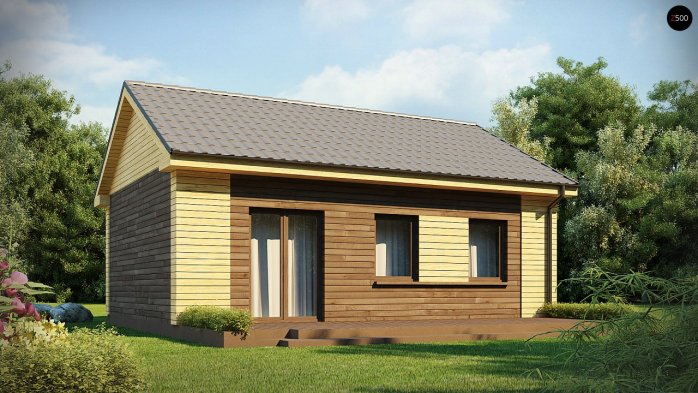 Проект дома U11 - 4 Одноэтажные дома в Киеве