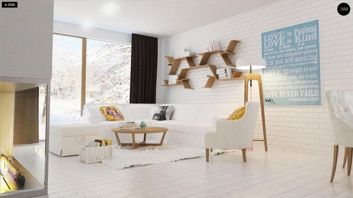 Проект дома U131 - 5 Одноэтажные дома в Киеве