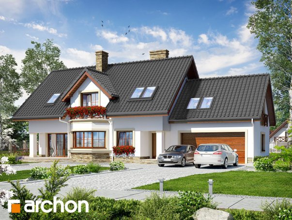 Проект дома Дом в майоране 2 (Г2) - 2 С мансардным этажом дома в Киеве