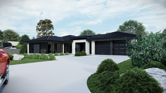 Проект дома DBT 563 - 9 Одноэтажные дома в Киеве