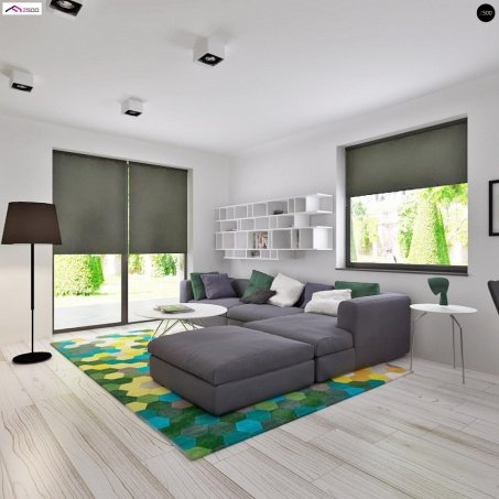 Проект дома U195 GF2 HB - 4 Одноэтажные дома в Киеве