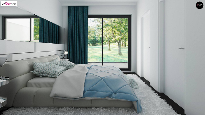 Проєкт будинку Ux151 - Двоповерхові дома у Києві